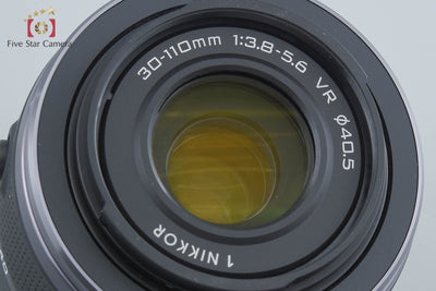 【中古】Nikon ニコン 1 NIKKOR 30-110mm f/3.8-5.6 VR ブラック 元箱付き