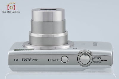 【中古】Canon キヤノン IXY 200 シルバー コンパクトデジタルカメラ