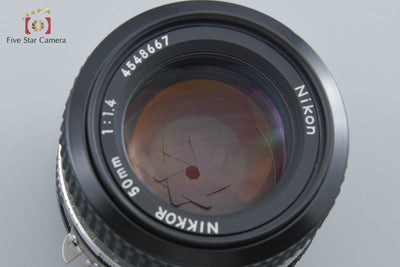 【中古】Nikon ニコン Ai NIKKOR 50mm f/1.4