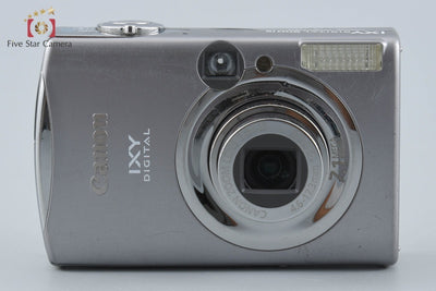 【中古】Canon キヤノン IXY Digital 900 IS シルバー コンパクトデジタルカメラ
