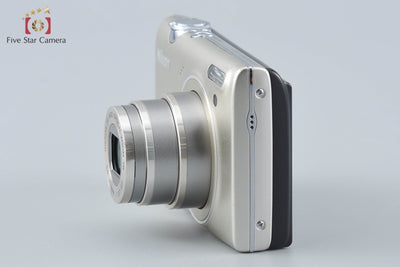 【中古】Nikon ニコン COOLPIX S5100 ウォームシルバー コンパクトデジタルカメラ 元箱付き