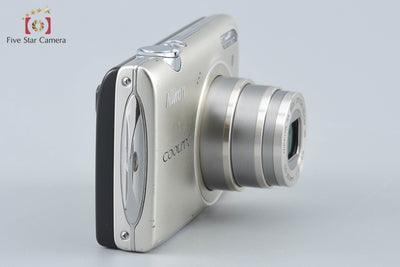 【中古】Nikon ニコン COOLPIX S5100 ウォームシルバー コンパクトデジタルカメラ 元箱付き
