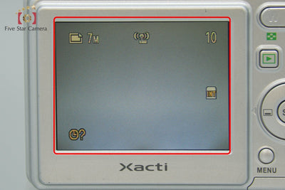 【中古】SANYO 三洋電機 Xacti DSC-S7 コンパクトデジタルカメラ