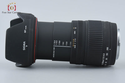 【中古】SIGMA シグマ 18-200mm f/3.5-6.3 DC ソニー/ミノルタAマウント用