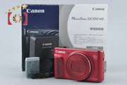 【中古】Canon キヤノン PowerShot SX720 HS レッド コンパクトデジタルカメラ 元箱付き