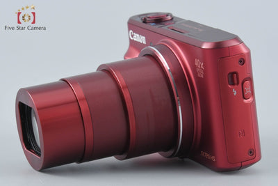 【中古】Canon キヤノン PowerShot SX720 HS レッド コンパクトデジタルカメラ 元箱付き
