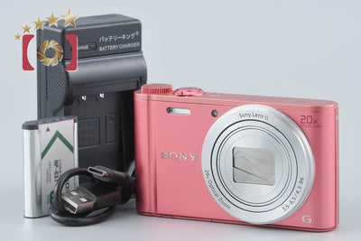 【中古】SONY ソニー Cyber-shot DSC-WX350 ピンク コンパクトデジタルカメラ 多言語対応