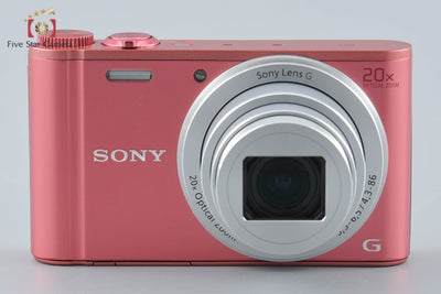 【中古】SONY ソニー Cyber-shot DSC-WX350 ピンク コンパクトデジタルカメラ 多言語対応