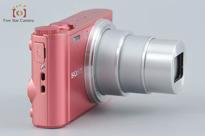 【中古】SONY ソニー Cyber-shot DSC-WX350 ピンク コンパクトデジタルカメラ 多言語対応