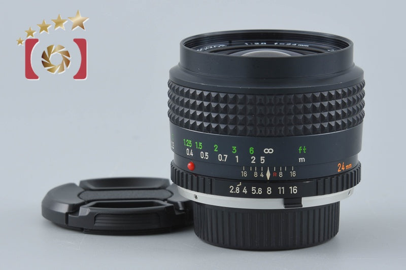 【中古】MINOLTA ミノルタ MC W.ROKKOR 24mm f/2.8