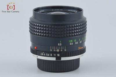 【中古】MINOLTA ミノルタ MC W.ROKKOR 24mm f/2.8