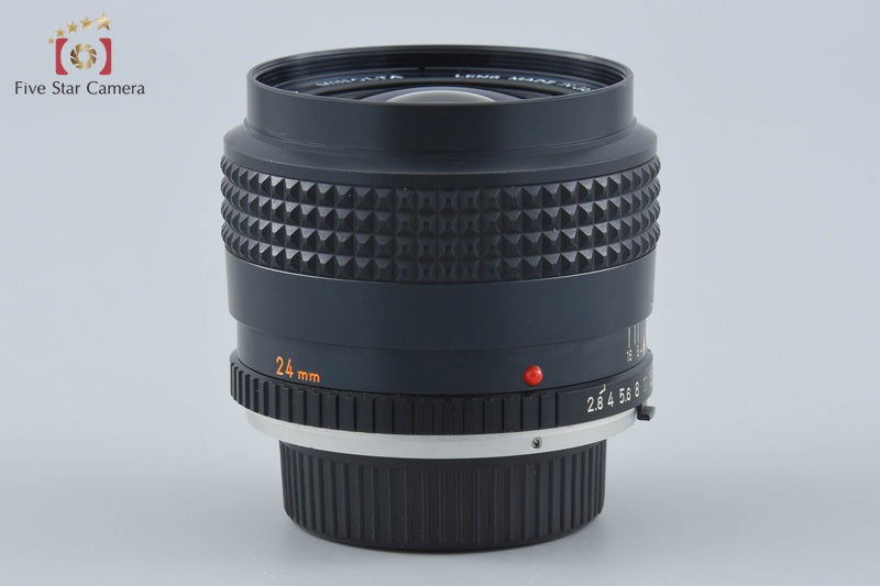 中古】MINOLTA ミノルタ MC W.ROKKOR 24mm f/2.8 – Five Star Camera