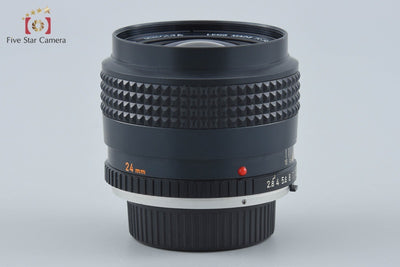 【中古】MINOLTA ミノルタ MC W.ROKKOR 24mm f/2.8
