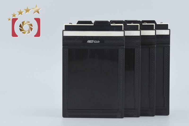 【中古】FIDELITY フィデリティ ELITE 4x5 カットフィルムホルダー 4枚セット