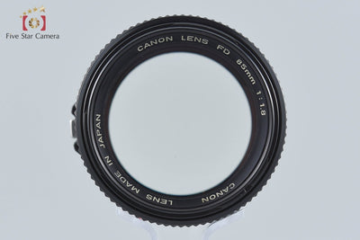【中古】Canon キヤノン New FD 85mm f/1.8