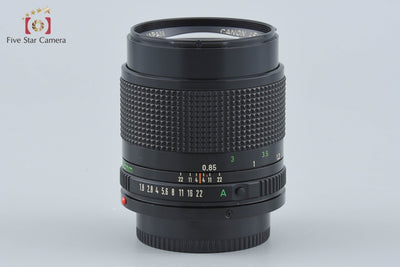 【中古】Canon キヤノン New FD 85mm f/1.8