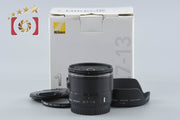 【中古】Nikon ニコン 1 NIKKOR 6.7-13mm f/3.5-5.6 VR ブラック 元箱付き