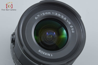 【中古】Nikon ニコン 1 NIKKOR 6.7-13mm f/3.5-5.6 VR ブラック 元箱付き