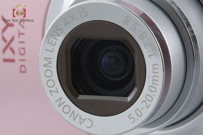 【中古】Canon キヤノン IXY Digital 510 IS ピンク コンパクトデジタルカメラ