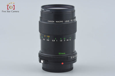 【中古】Canon キヤノン New FD 50mm f/3.5 MACRO