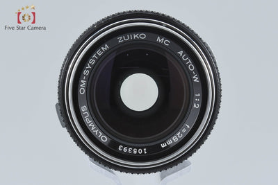 【中古】OLYMPUS オリンパス ZUIKO MC AUTO-W 28mm f/2