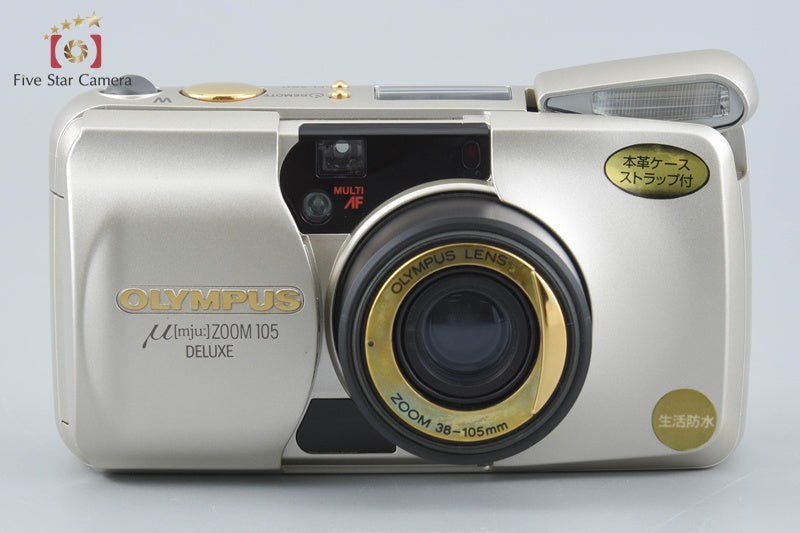 中古】OLYMPUS オリンパス μ[mju:] ZOOM 105 DELUXE コンパクト