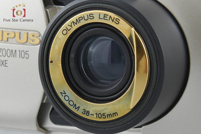 【中古】OLYMPUS オリンパス μ[mju:] ZOOM 105 DELUXE コンパクトフィルムカメラ
