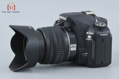 【中古】PENTAX ペンタックス K100D Super + SMC DA L 18-55mm f/3.5-5.6 AL シャッター回数僅少