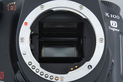 【中古】PENTAX ペンタックス K100D Super + SMC DA L 18-55mm f/3.5-5.6 AL シャッター回数僅少