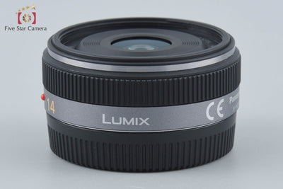 【中古】Panasonic パナソニック LUMIX G 14mm f/2.5 ASPH. H-H014