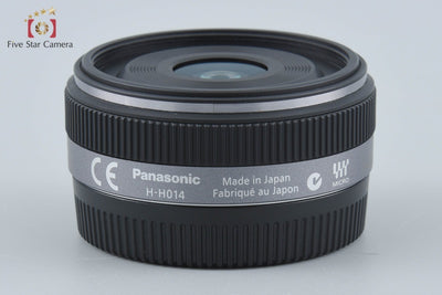【中古】Panasonic パナソニック LUMIX G 14mm f/2.5 ASPH. H-H014