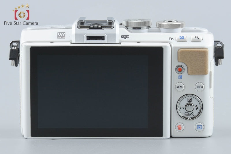 中古】OLYMPUS オリンパス PEN Lite E-PL7 ホワイト ミラーレス一眼