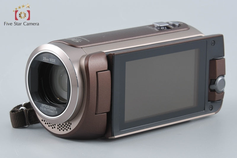 中古】Panasonic パナソニック HC-W580M ブラウン ビデオカメラ – Five