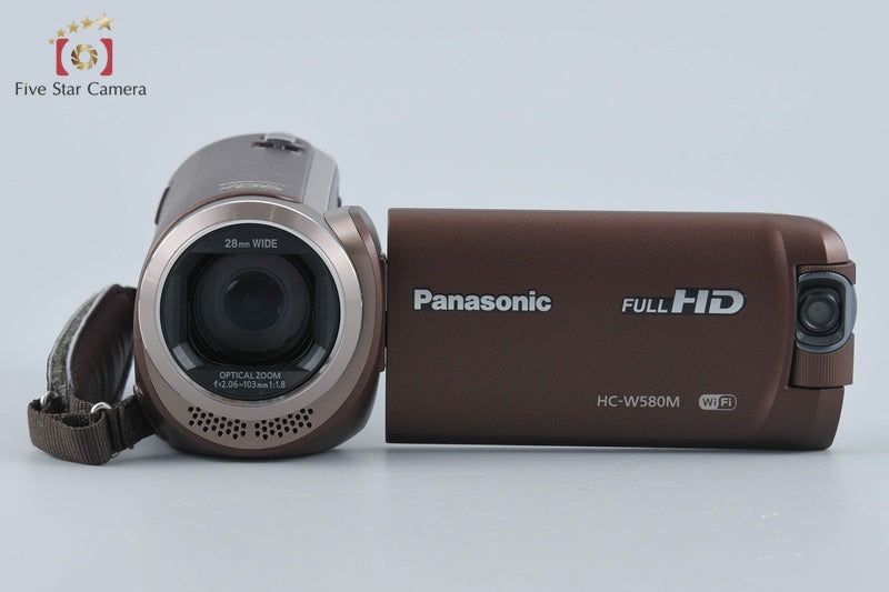 中古】Panasonic パナソニック HC-W580M ブラウン ビデオカメラ – Five