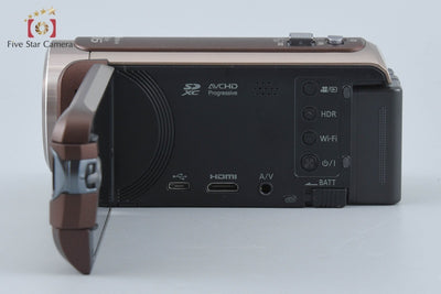 【中古】Panasonic パナソニック HC-W580M ブラウン ビデオカメラ