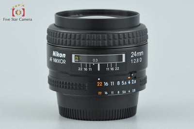 【中古】Nikon ニコン AF NIKKOR 24mm f/2.8 D 元箱付き