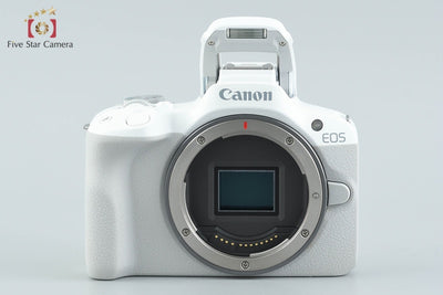 【中古】Canon キヤノン EOS R50 RF-S 18-45 IS STM レンズキット ホワイト