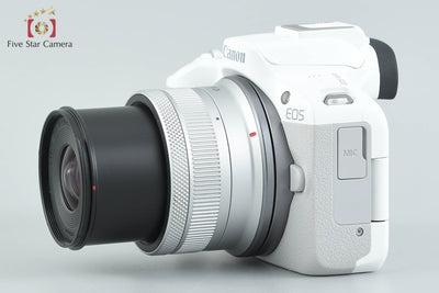 【中古】Canon キヤノン EOS R50 RF-S 18-45 IS STM レンズキット ホワイト