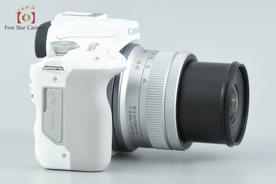 【中古】Canon キヤノン EOS R50 RF-S 18-45 IS STM レンズキット ホワイト