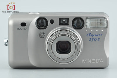 【中古】MINOLTA ミノルタ Capios 130S コンパクトフィルムカメラ 元箱付き