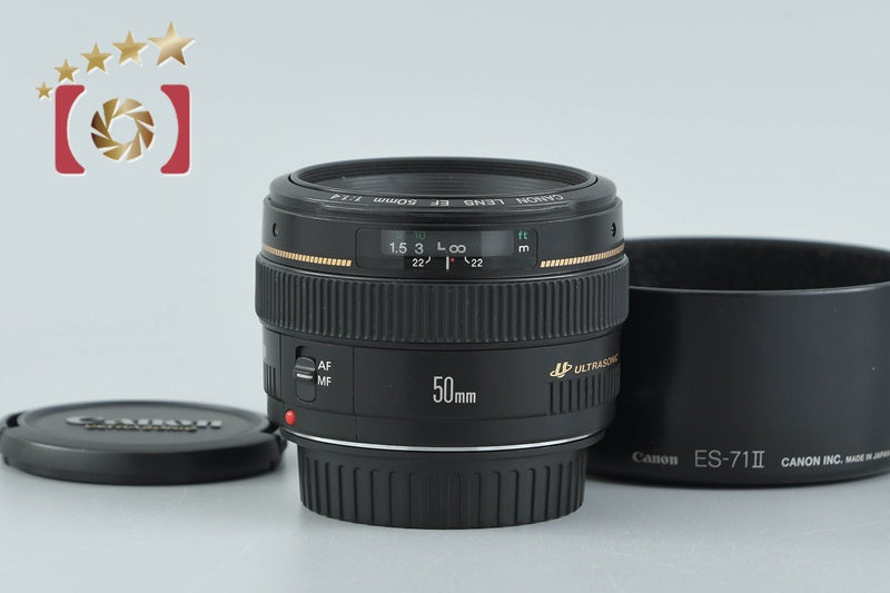 ＃L025　 キヤノン EF 50mm 1:1.4 USM 一部訳あり 中古】Canon キヤノン EF 50mm f/1.4 USM – Five Star Camera