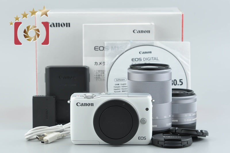 EOS M10 �_�u���Y�[���L�b�g [�z���C�g]