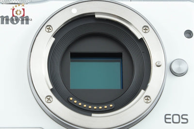 【中古】Canon キヤノン EOS M10 ダブルズームレンズキット ホワイト 元箱付き