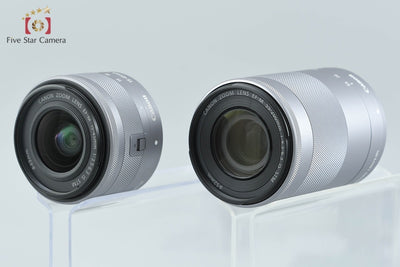 【中古】Canon キヤノン EOS M10 ダブルズームレンズキット ホワイト 元箱付き