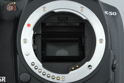 【中古】PENTAX ペンタックス K-50 ブラック デジタル一眼レフカメラ