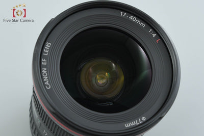 【中古】Canon キヤノン EF 17-40mm f/4 L USM