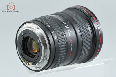 【中古】Canon キヤノン EF 17-40mm f/4 L USM