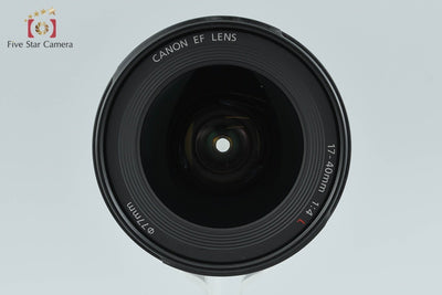 【中古】Canon キヤノン EF 17-40mm f/4 L USM
