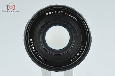 【中古】Voigtlander フォクトレンダー NOKTON classic 35mm f/1.4 ソニーEマウント用