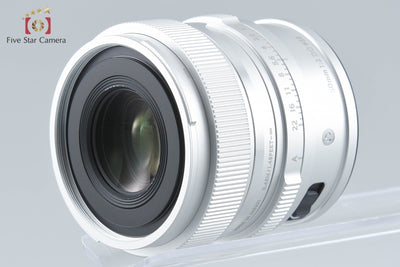 【中古】SIGMA シグマ 50mm f/2 DG Contemporary シルバー Lマウント用